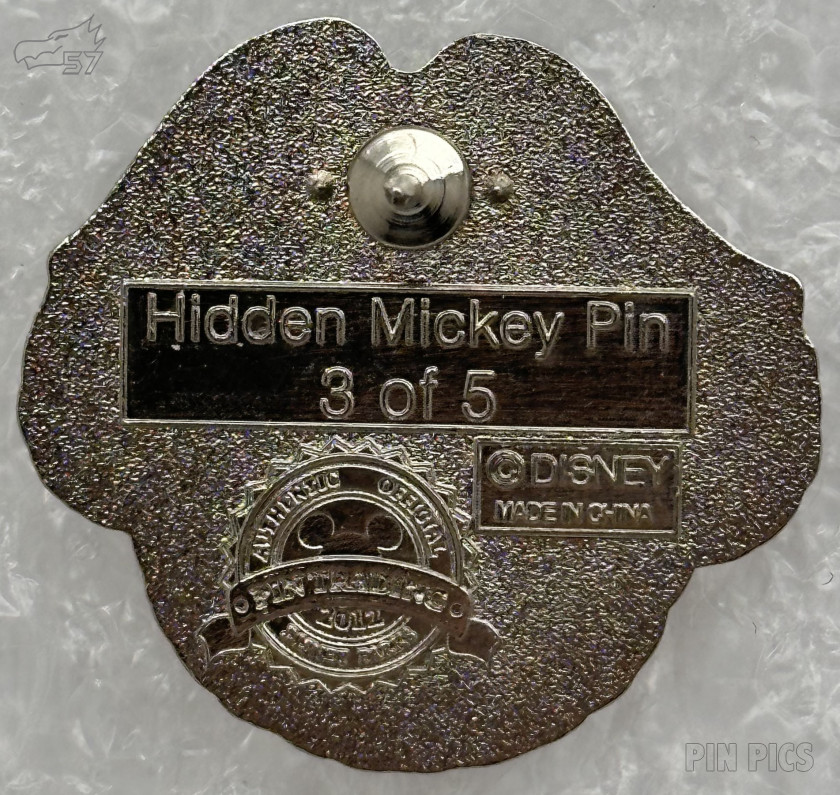 91267 - DL - Pirates of the Caribbean - Duffy's Hats - Hidden Mickey 2012