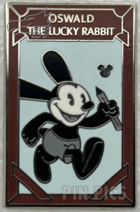 DL - Oswald the Lucky Rabbit - DCA Construction Fence - Hidden Mickey 2012 - Carrying Pencil