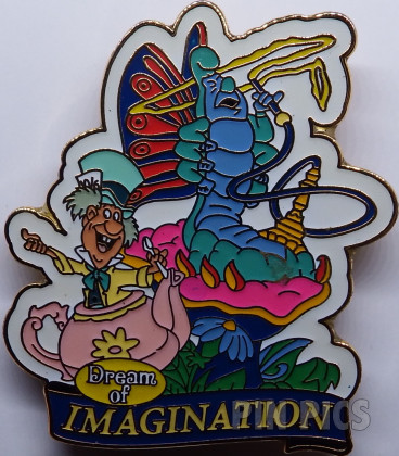 DLR - Walt Disney's Parade of Dreams - Dream of Imagination (Mad Hatter & Caterpillar) (ARTIST PROOF)