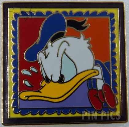 Donald - Framed Stamp - Angry