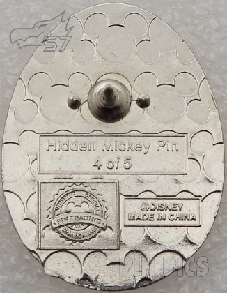 97251 - DL - Vinnie - Bolt - Birds - Hidden Mickey