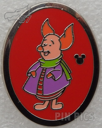 DLR - 2013 Hidden Mickey Series - Winnie the Pooh and Friends - Piglet