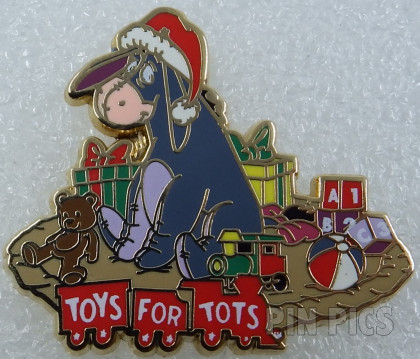 DSF - Eeyore - Many Adventures of Winnie the Pooh - Train - Toys for Tots