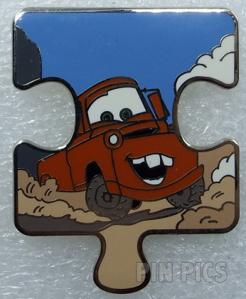 Pixar Character Connection Puzzle - Tow Mater
