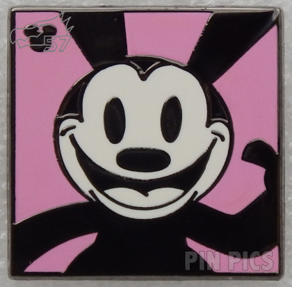 DLR - 2014 Hidden Mickey Series - Oswald the Lucky Rabbit Expressions - Happy