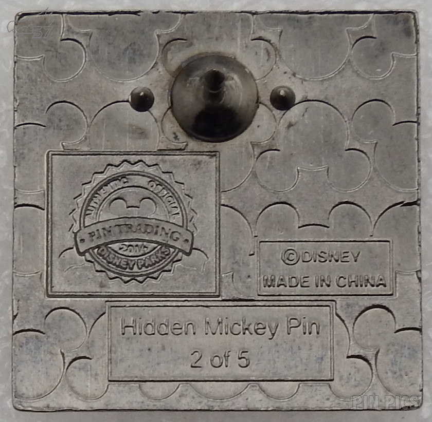 99906 - DLR - 2014 Hidden Mickey Series - Oswald the Lucky Rabbit Expressions - Upset
