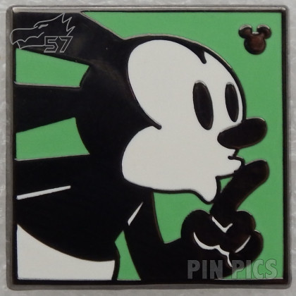 DLR - 2014 Hidden Mickey Series - Oswald the Lucky Rabbit Expressions - Shh