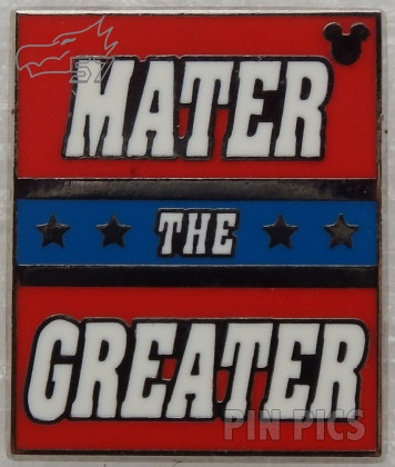 DLR - 2014 Hidden Mickey Series - Mater's Junkyard Jamboree Signs - Mater The Greater
