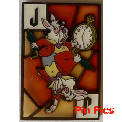 Loungefly - White Rabbit - Playing Card - Alice In Wonderland Cards - Mystery
