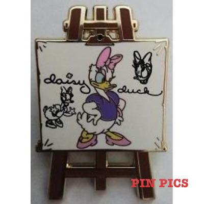 JDS - Daisy Duck - How to Draw - Easel