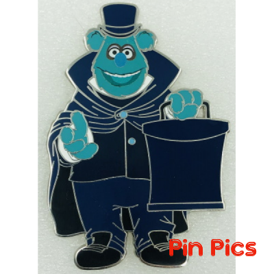 WDI - Fozzie Bear As The Hatbox Ghost - Muppets Haunted Mansion
