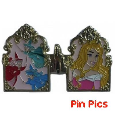 HKDL - Fairies and Aurora Set - Princess Castle - Pin Trading Carnival 