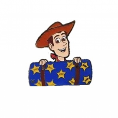HKDL - Woody Blanket - Hidden Mickey - Game Pin