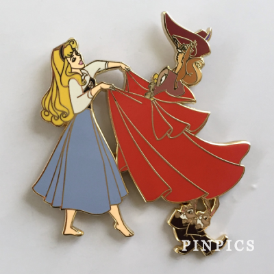 WDI - Dancing Princesses - Briar Rose with Forest Friends