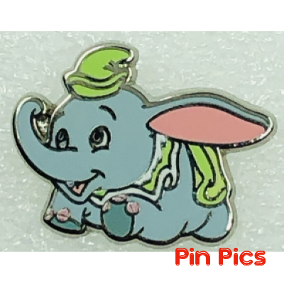 DLR - Dumbo with Green Hat - Tiny Kingdom - Edition 3 - Series 3