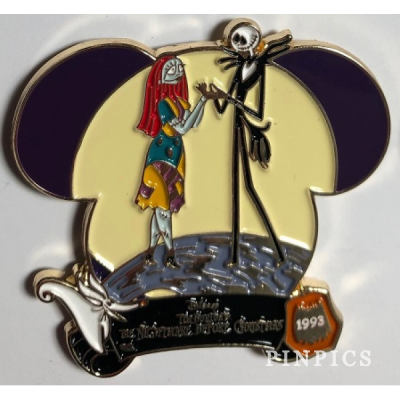 The Bradford Exchange - Jack, Sally and Zero - NIghtmare Before Christmas - Magical Moments of Disney