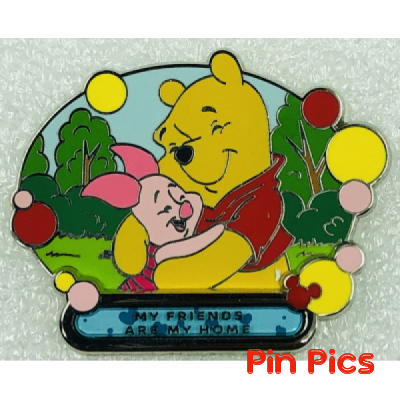 DL - Pooh and Piglet - My Friends Are My Home - Disneyland Is Home