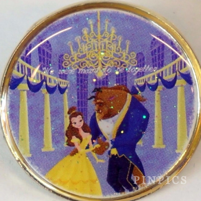 JDS - Beauty & the Beast - Princess Circle Quotes - Princesses - From a 5 Pin Box Set