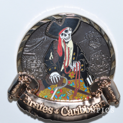 WDI - Pirates of the Caribbean 50th Anniversary - Treasure Room Skeleton