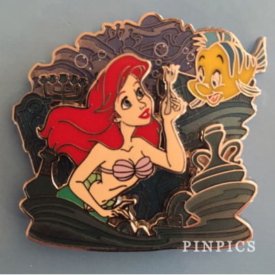 DS - Ariel and Flounder 5 - October 2017 Park Pack - Mystery - Little Mermaid