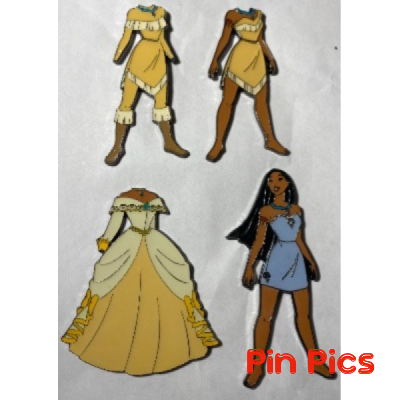 Loungefly - Pocahontas - Paper Dolls Magnetic Set