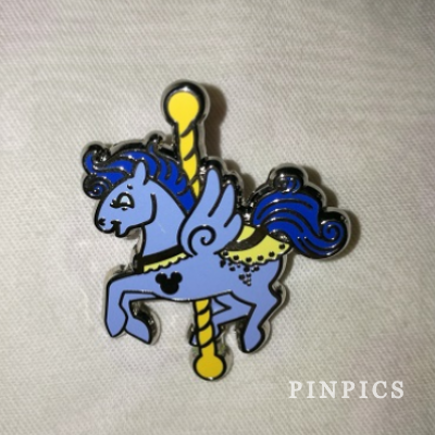 SDR - Blue Pegasus - Fantasia Carousel - Hidden Mickey