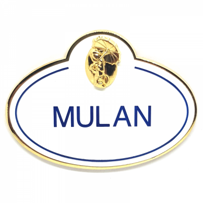 DEC - Mulan - Anniversary Name Tag - 20th
