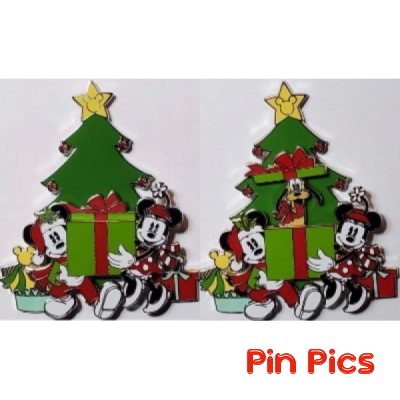 Loungefly - Mickey, Minnie, Pluto - Christmas Tree - Jumbo