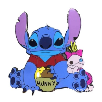 Unauthorized - Stitch and Scrump Dressed as Pooh and Piglet