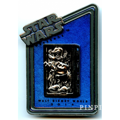 WDW - Star Wars Weekends 2014 - Donald Duck as Han Solo In Carbonite
