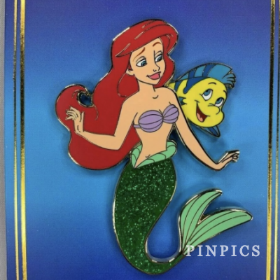 WDI - Ariel and Flounder  - Little Mermaid - Heroines and Sidekicks - D23
