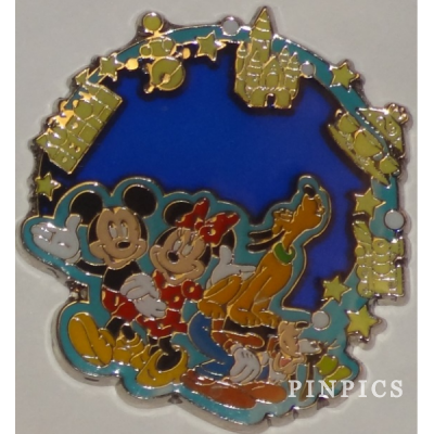 HKDL  -  Mickey, Minnie, Pluto, Goofy    