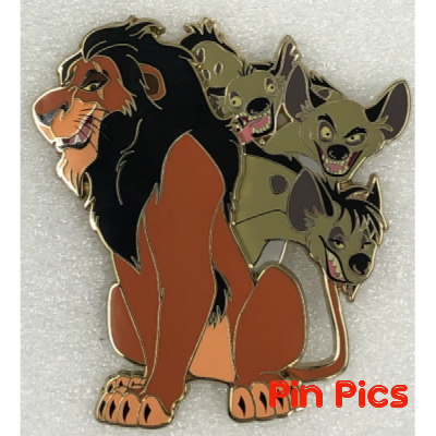 WDI - Scar and Hyenas - Lion King - Villains and Sidekicks