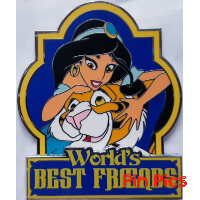 DLP - Jasmine and Rajah - Aladdin - Worlds Best Friends