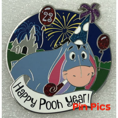 DL - Eeyore - Happy Pooh Year - Holiday