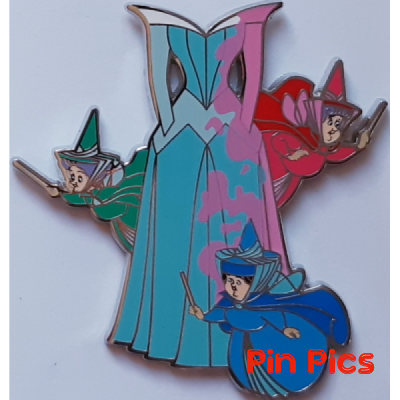 DLP - Merryweather, Flora, and Fauna - Aurora Dress - Sleeping Beauty - Sleeping Beauty