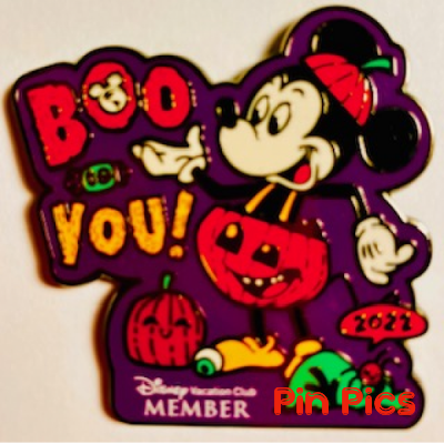 WDW - Mickey - Happy Halloween 2022 - Vacation Club