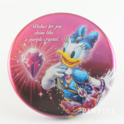 TDS 15th Anniversary Pin and Button set - Daisy Duck button only