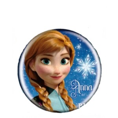 Button - Frozen - Anna
