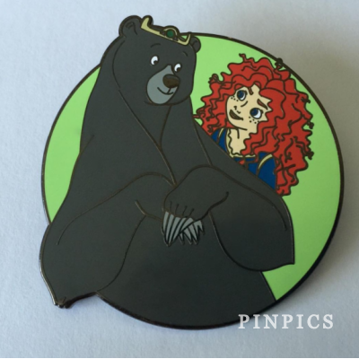 Unauthorized - Pixar Friends - Merida and Her Mother (Bear Form) Brave