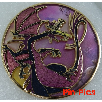 Artland - Maleficent Dragon on Frosted Glass - Sleeping Beauty