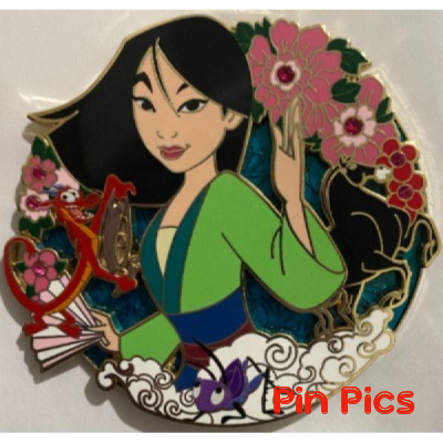 DEC - Mulan - Floral Princess Wreath