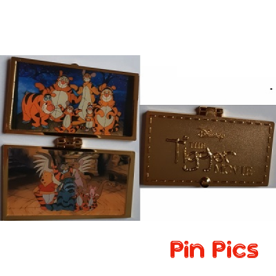 JDS - Hinged Plaque - The Tigger Movie - Winnie the Pooh Characters Dressed as Tigger