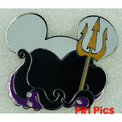 Ursula - - Villains Mickey Head - Mystery - Little Mermaid
