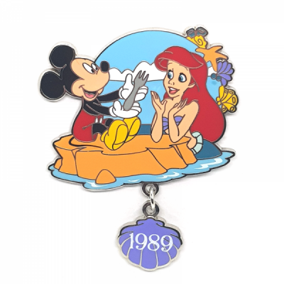 DLP - Mickey and Ariel - Little Mermaid - Pin Trading Event - It All Started with a Mouse