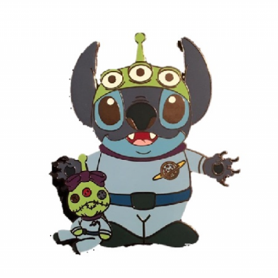 Unauthorized - Stitch and Scrump dressed as a Little Green Man