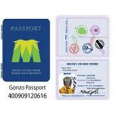 DSSH - Gonzo - Muppets - Most Wanted - Passport