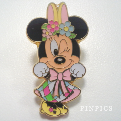 TDR - Minnie Mouse - Easter Bunny - From a 2 Pin Set