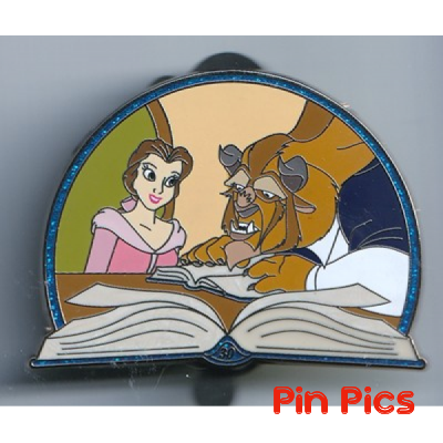 Belle teaches Beast to read - Beauty and the Beast 30th Anniversary