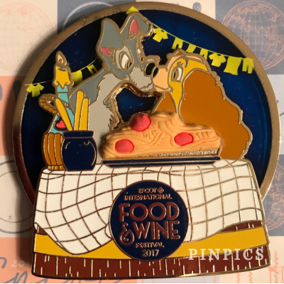 2017 Epcot Food & Wine Festival Annual Passholder - Lady & Tramp